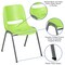 Emma and Oliver Ergonomic Shell Student Stack Chair - Classroom Chair / Office Guest Chair